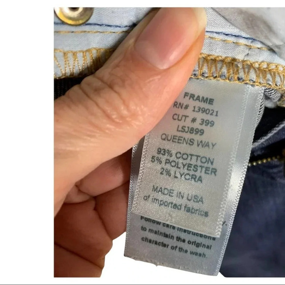 FRAME denim Queens Way Jeans size 27 - Picture 5 of 6
